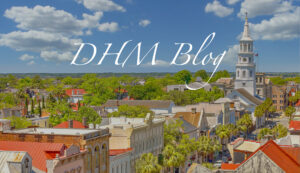 DHM Blog - aerial view of Broad Street in historic downtown Charleston, SC