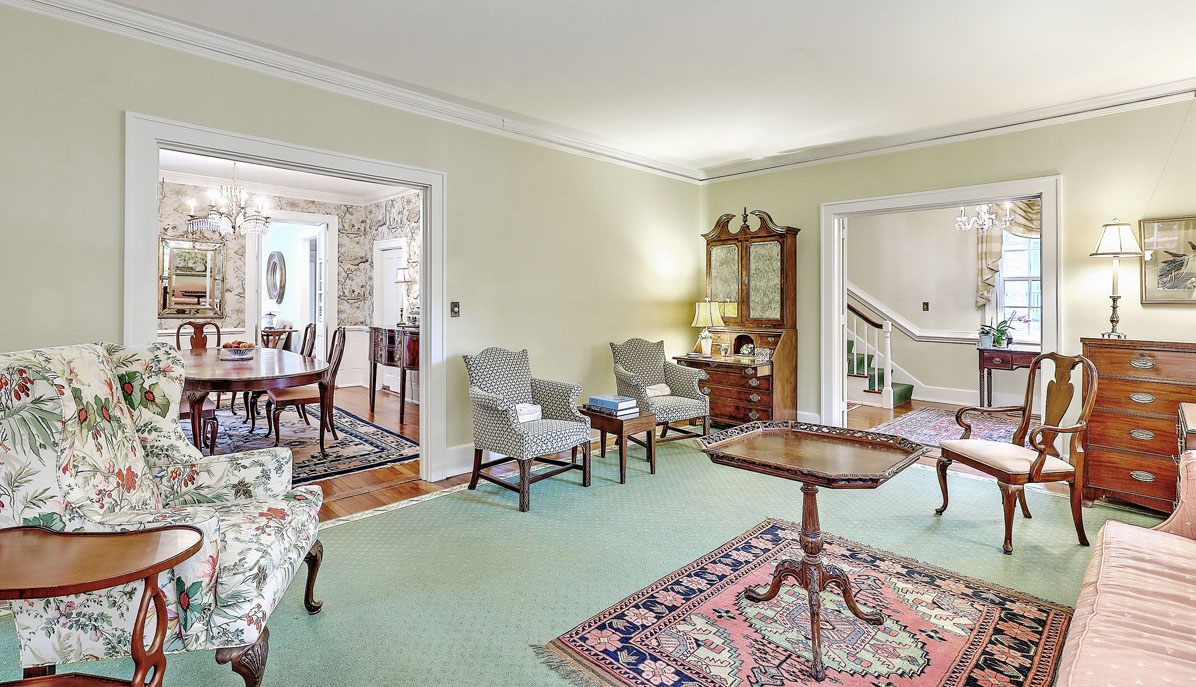 108 South Battery Street formal living room