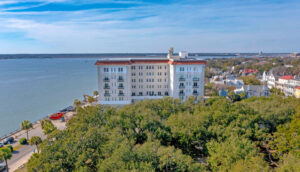 1 King Street, Fort Sumter House aerial view