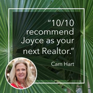 5-star testimonial for Joyce King, Charleston real estate agent