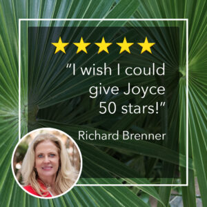 5-star testimonial for Joyce King, Charleston real estate agent