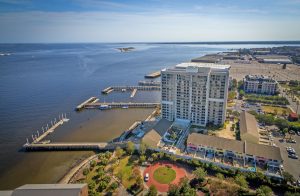 Dockside Condominiums aerial