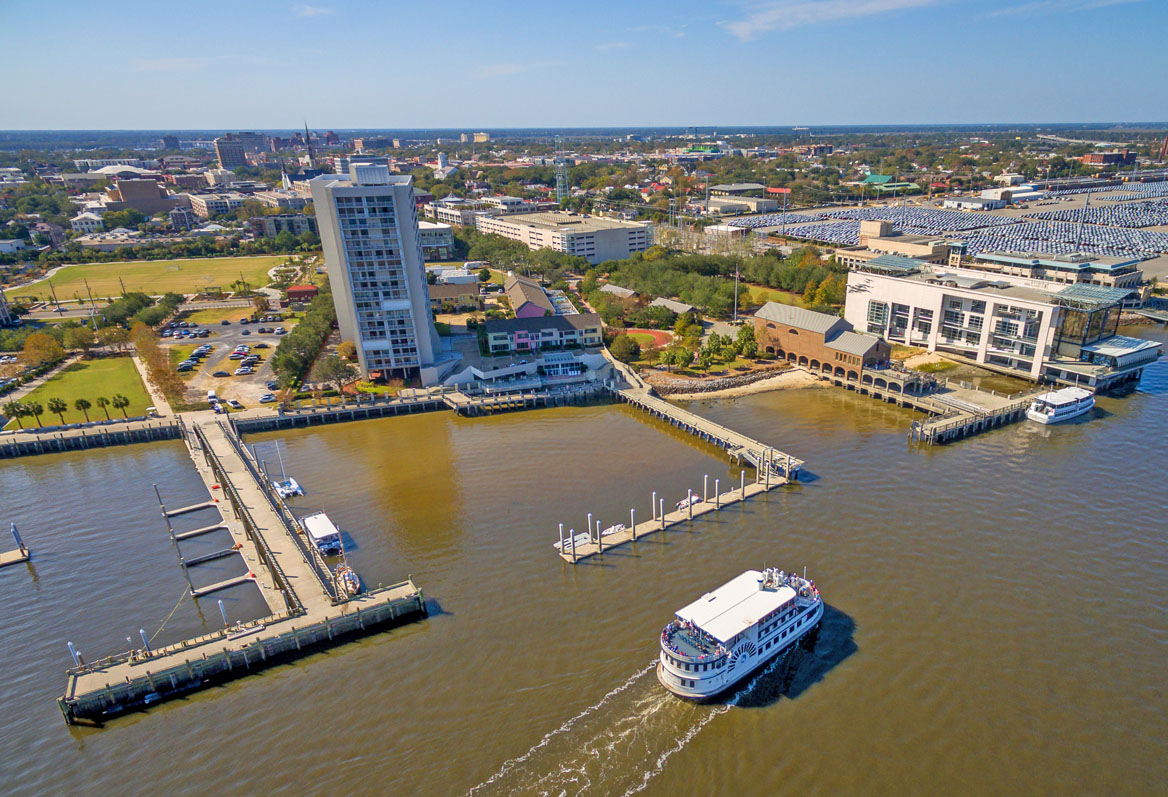 Dockside Condominiums aerial