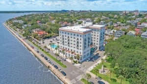 1 King Street 709, Fort Sumter House aerial view