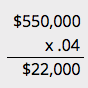 sample calculation