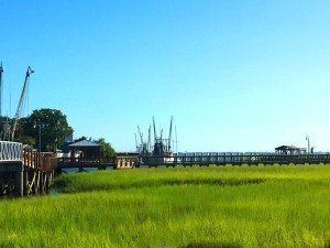 Shem Creek, Old Village