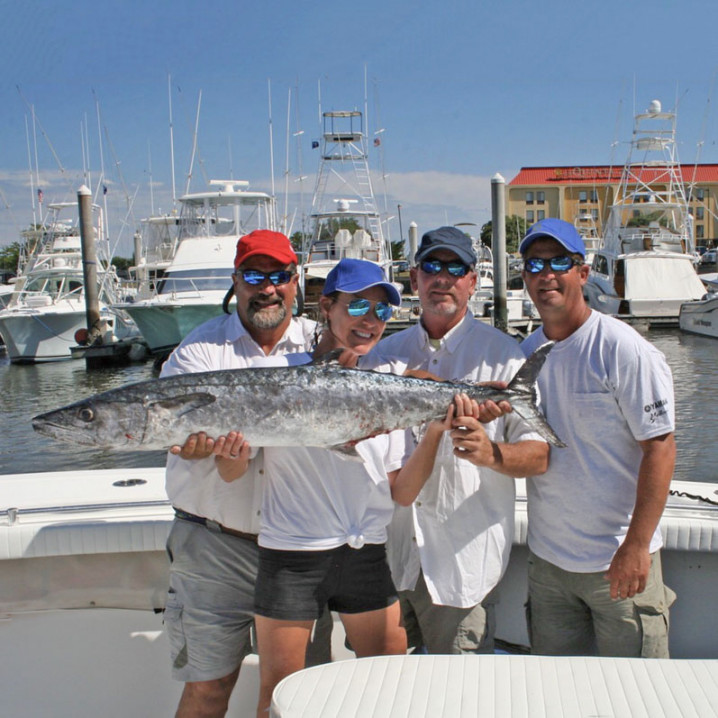 friends fishing outdoors - fall in Charleston