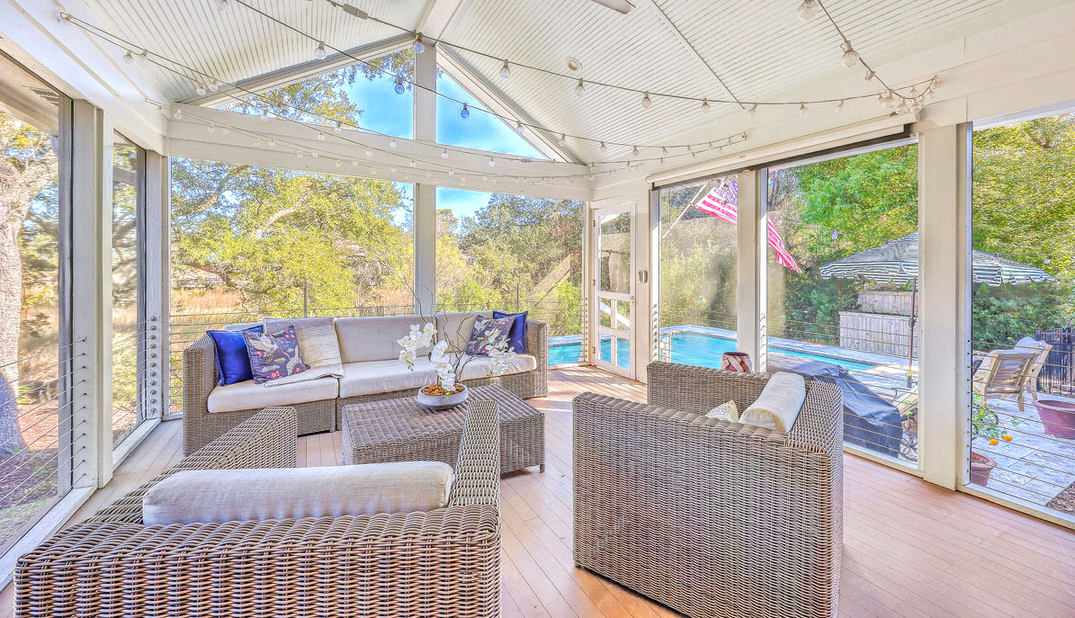 1272 Winchester Drive screened porch